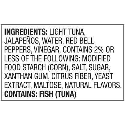StarKist Tuna Creations BOLD Jalapeno, Wild Caught, 14g Protein, 2.6 o