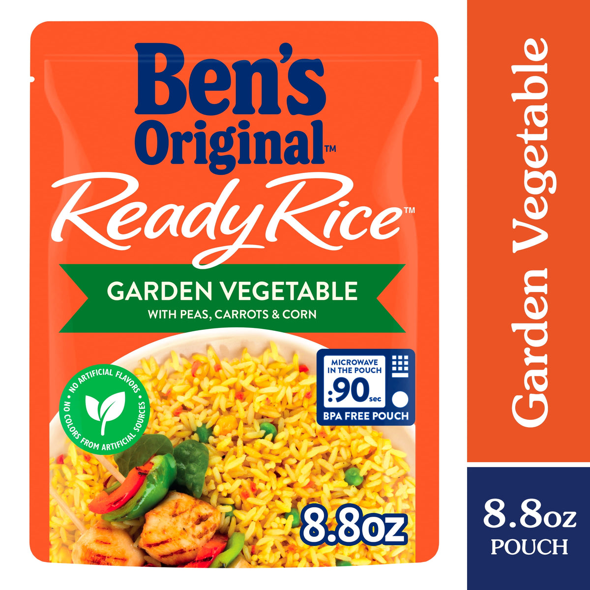 Ben's Original Ready Rice Garden Vegetable Flavored Rice, Easy Dinner