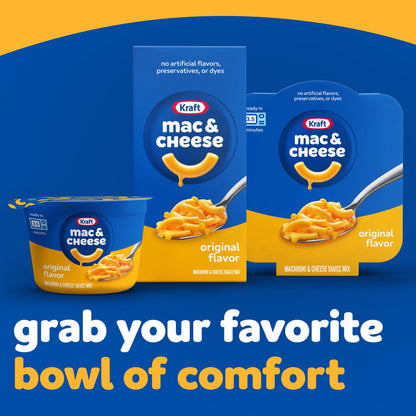 Kraft Mac and Cheese, 35 Boxes, for Easy Dinner or Dinner Sides, Origi