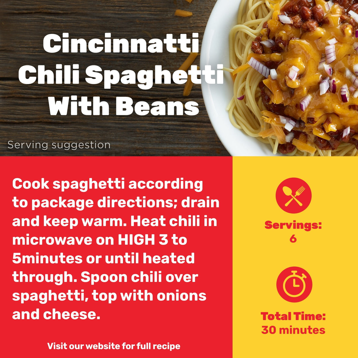 HORMEL Chili with Beans, No Artificial Ingredients, 15 oz Steel Can