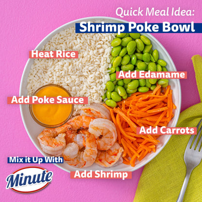 Minute Ready-to-Eat Restaurant-Style Sticky Rice, Microwaveable Rice C