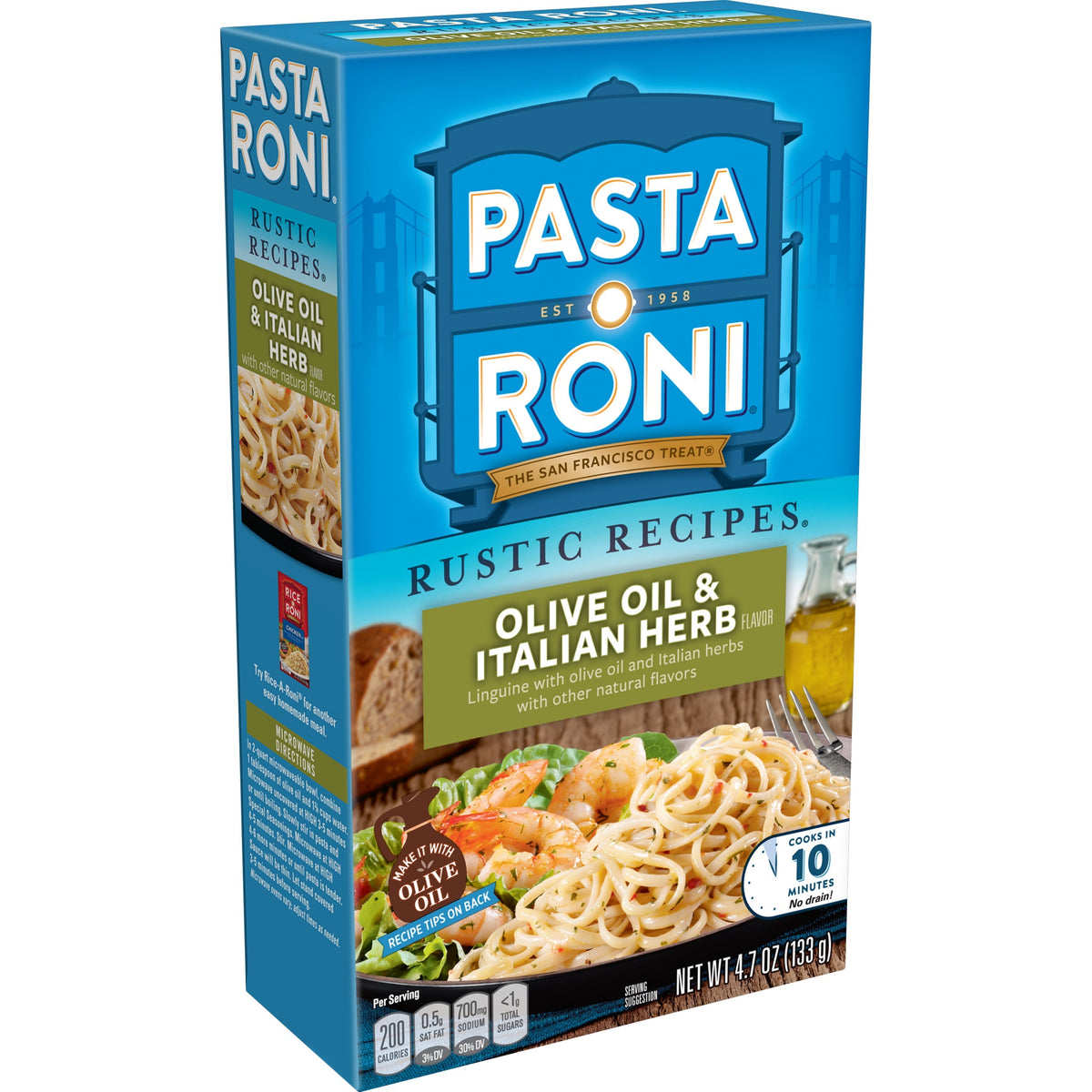 Pasta Roni Linguine with Olive Oil & Italian Herb Flavor, 4.7 oz Box