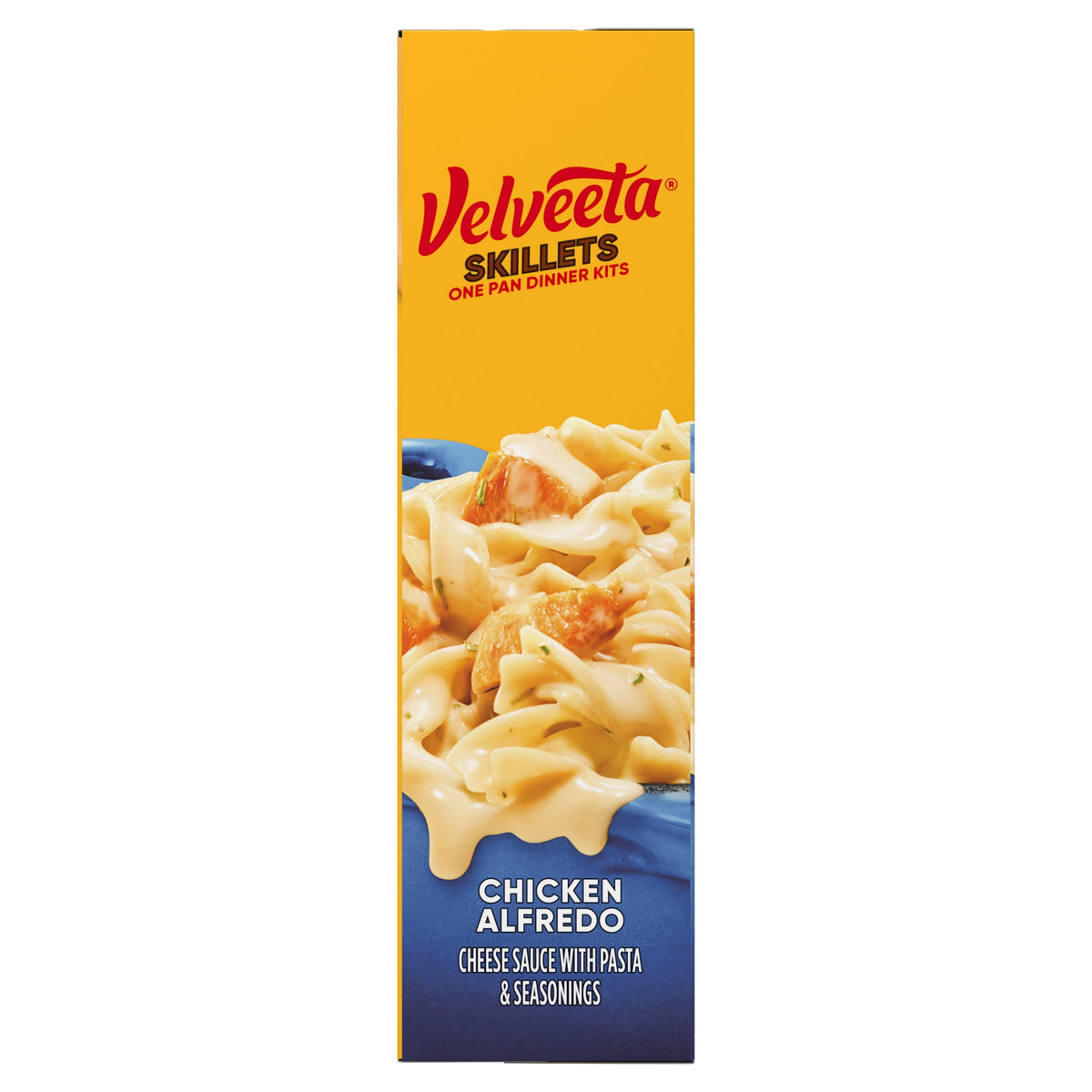 Velveeta Skillets Chicken Alfredo One Pan Dinner Kit, 12.5 oz Box