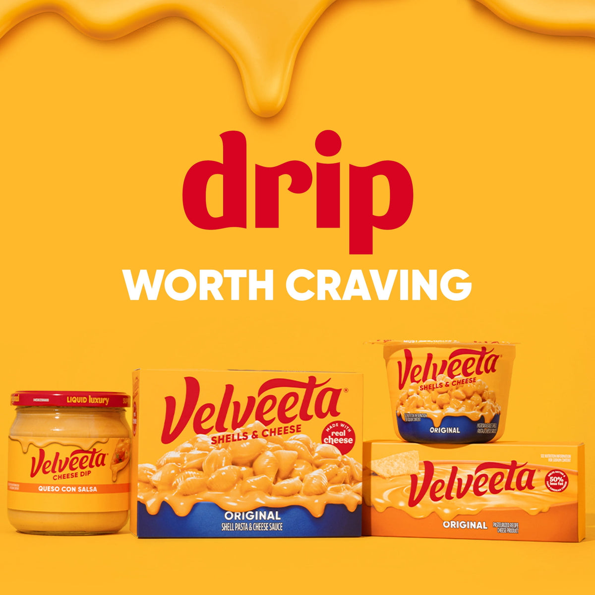 Velveeta Shells and Cheese Mac and Cheese, 4 Cups, for Easy Snack or D