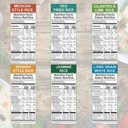 Eat Regal Rice Meals 6 Flavor Variety Pack Heat & Eat Microwave Ready
