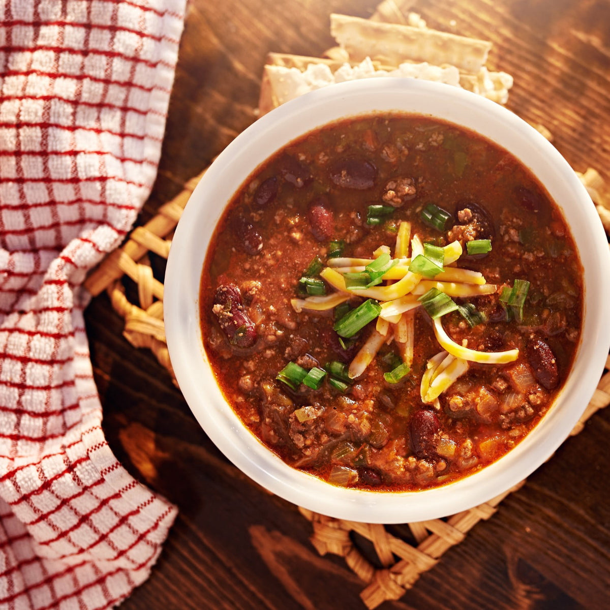 Sprague Foods' - Triple Bean Chili in an Easy Open 15oz Can. Vegan, Gl