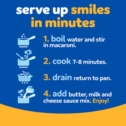 Kraft Mac and Cheese, 35 Boxes, for Easy Dinner or Dinner Sides, Origi