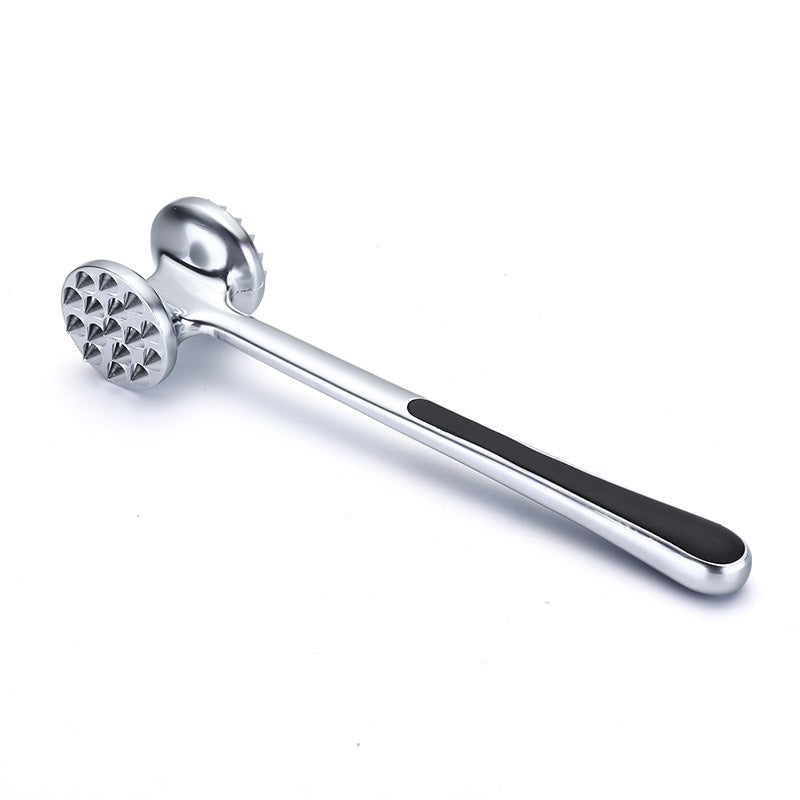 Zinc Alloy Meat Hammer Loose Meat Hammer Pork Steak Hammer Meat Fluffy Tender Meat Mince Hammer Creative Kitchen Tools