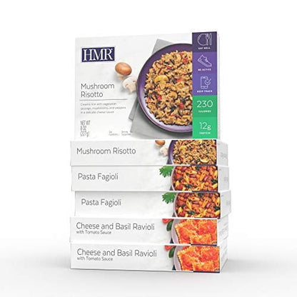 HMR Vegetarian Entr e Pack , Pre-packaged Lunch or Dinner to Support W