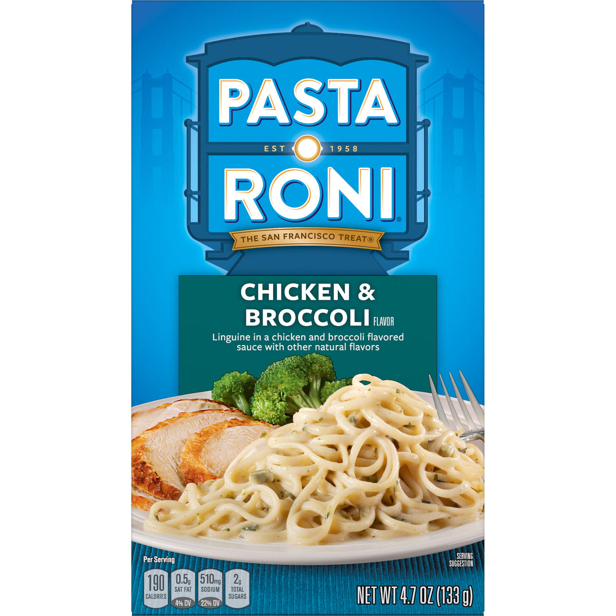 Pasta Roni Linguine with Olive Oil & Italian Herb Flavor, 4.7 oz Box