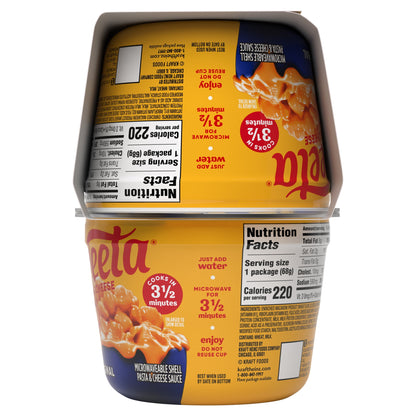 Velveeta Shells and Cheese Mac and Cheese, 4 Cups, for Easy Snack or D