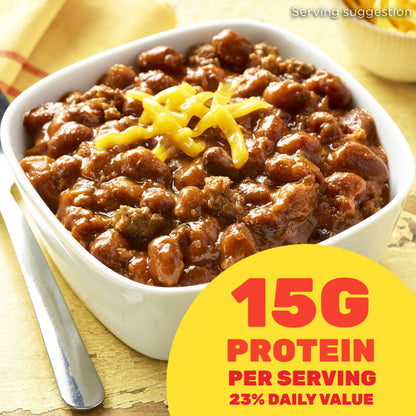 HORMEL Chili with Beans, No Artificial Ingredients, 15 oz Steel Can