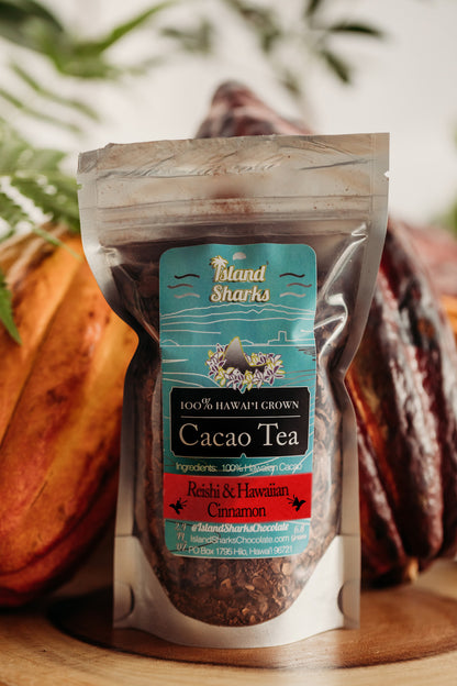 Reishi & Hawaiian Cinnamon Cacao Tea